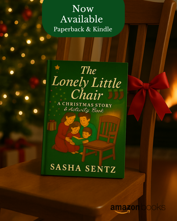 Cover of The Lonely Little Chair: A Christmas Story & Activity by Sasha Sentz, Book